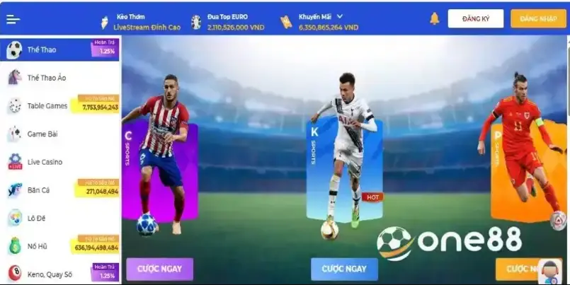 thể thao tại one88