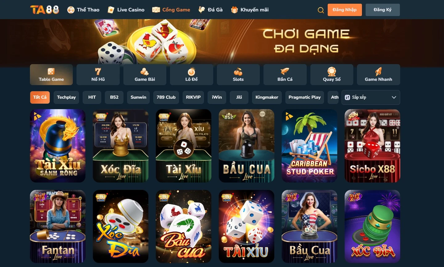 uu diem nha cai ta88 ưu điểm của nhà cái ta88
